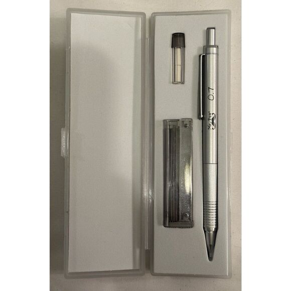 Mr Pen Metal Mechanical Pencil with Refill Set 0.7mm NEW - Picture 2 of 3